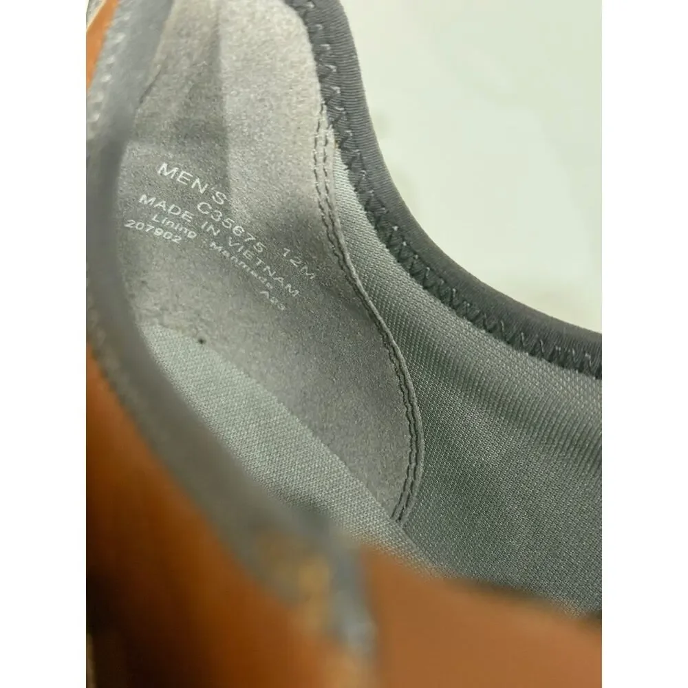 Cole Haan Zerogrand Work From Anywhere Leather Oxford Sneaker Brown Men's 12M